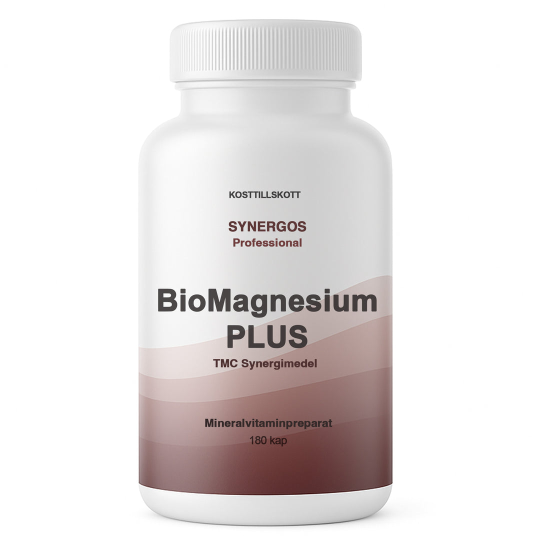 Bio Magnesium Plus, Synergos 180 kap