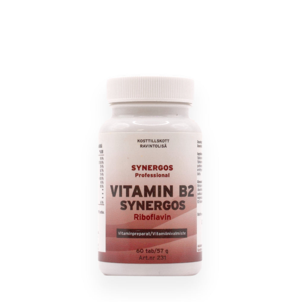 B2 Riboflavin Synergos, 60 tab