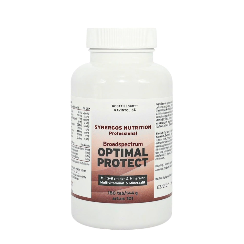 Laaja spektri Optimal Protect, 180 välilehteä
