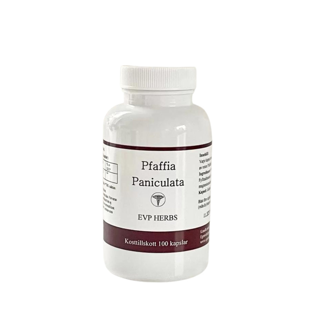 Pfaffia Paniculata - Brasiliansk ginseng, 100 kap