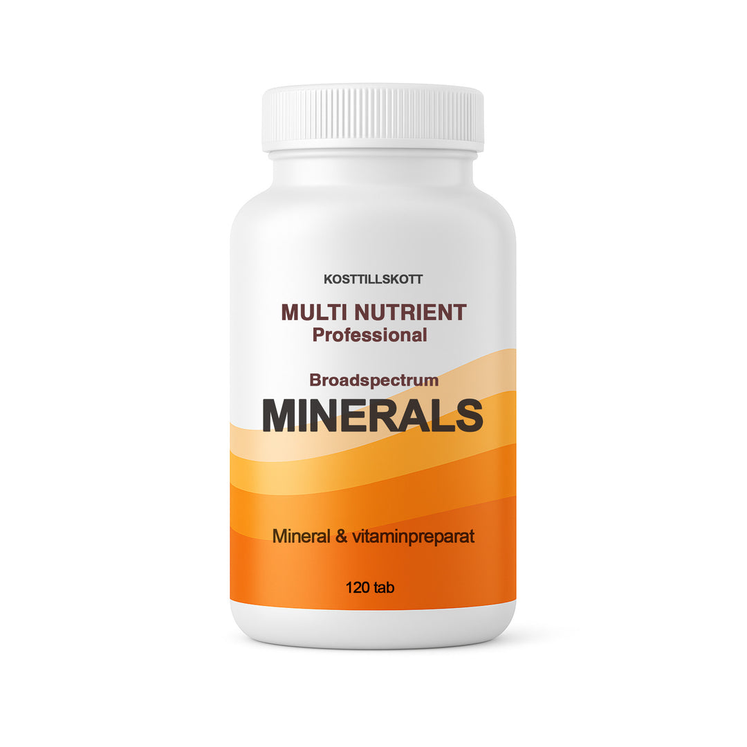 Bredspektrum Mineraler 120 tab