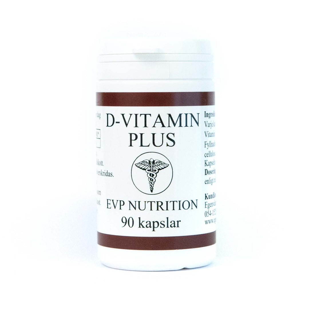 D-Vitamin Plus, 6800 IE, 90 kap