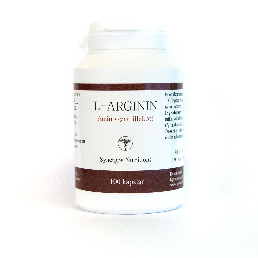 L-Arginin, 120 kapslar