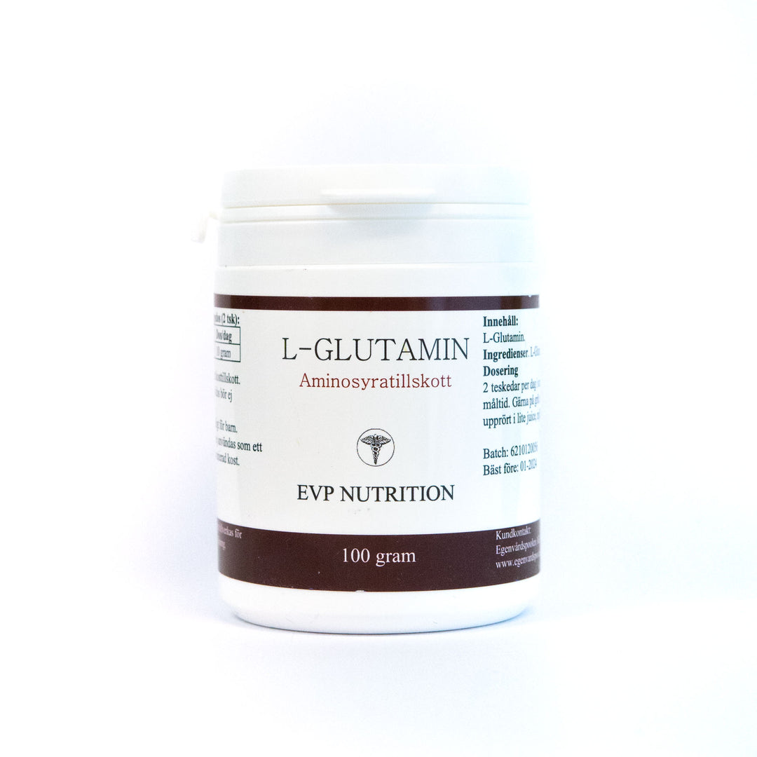 L-glutamiini, 100 grammaa