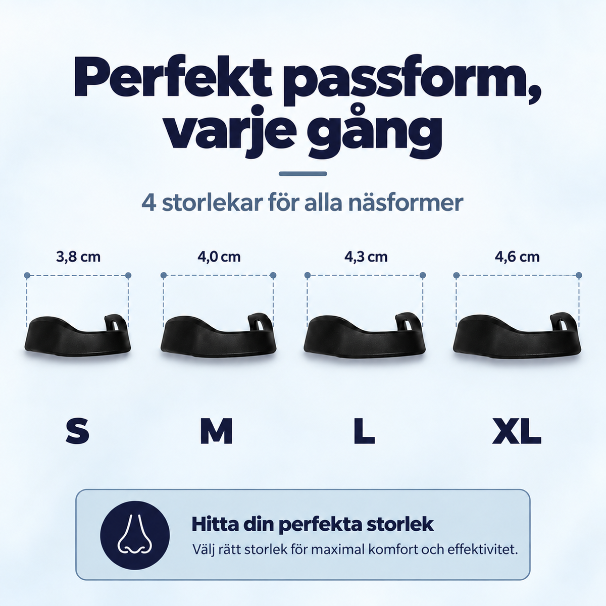 Magnetisk Näsremsa - Snarkfri