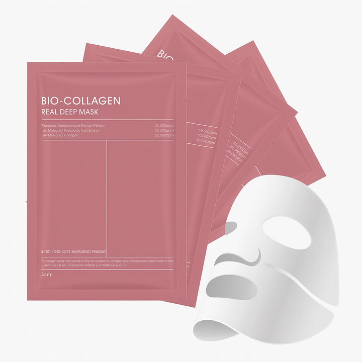 Bio Collagen Real Deep Mask x 4