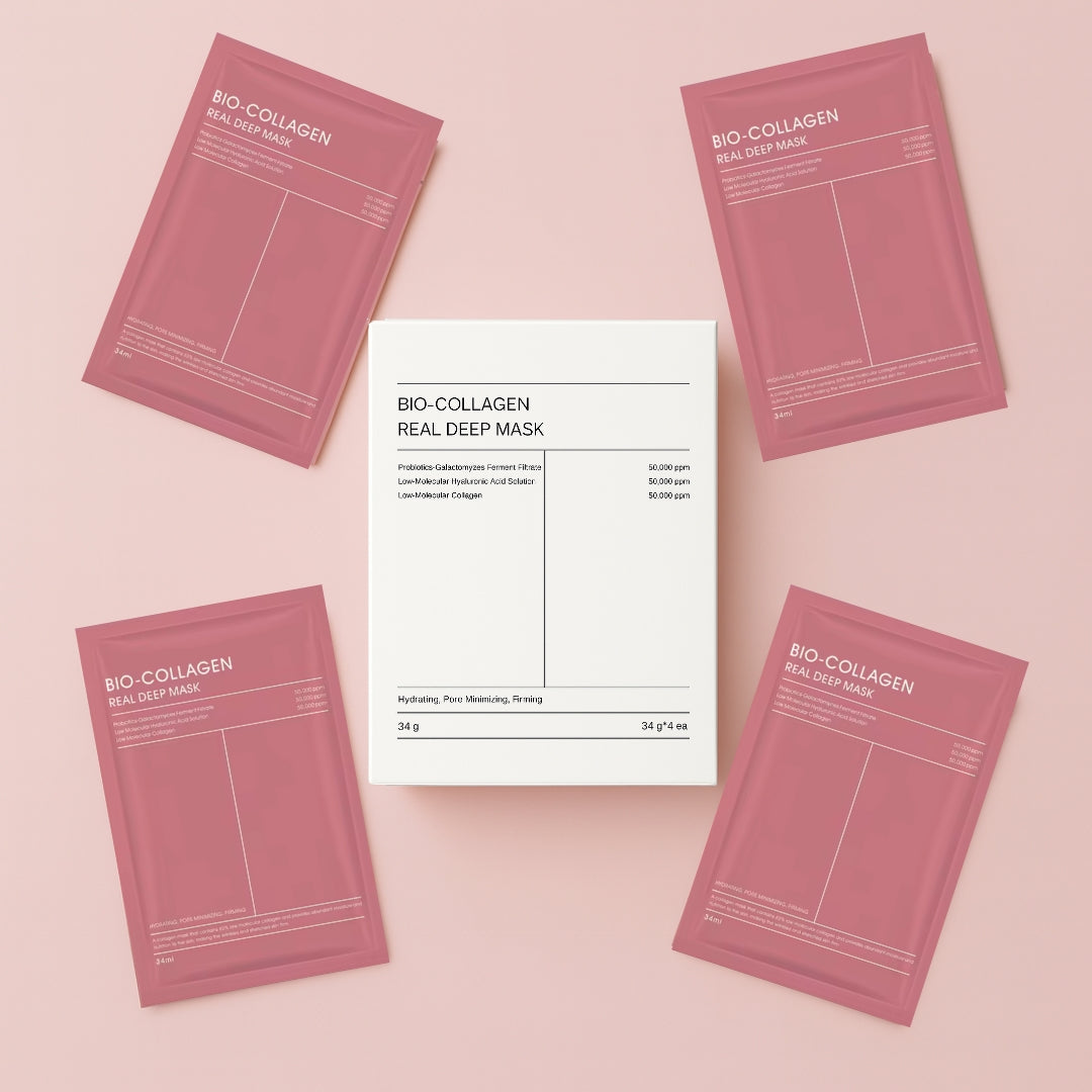 Bio Collagen Real Deep Mask x 4