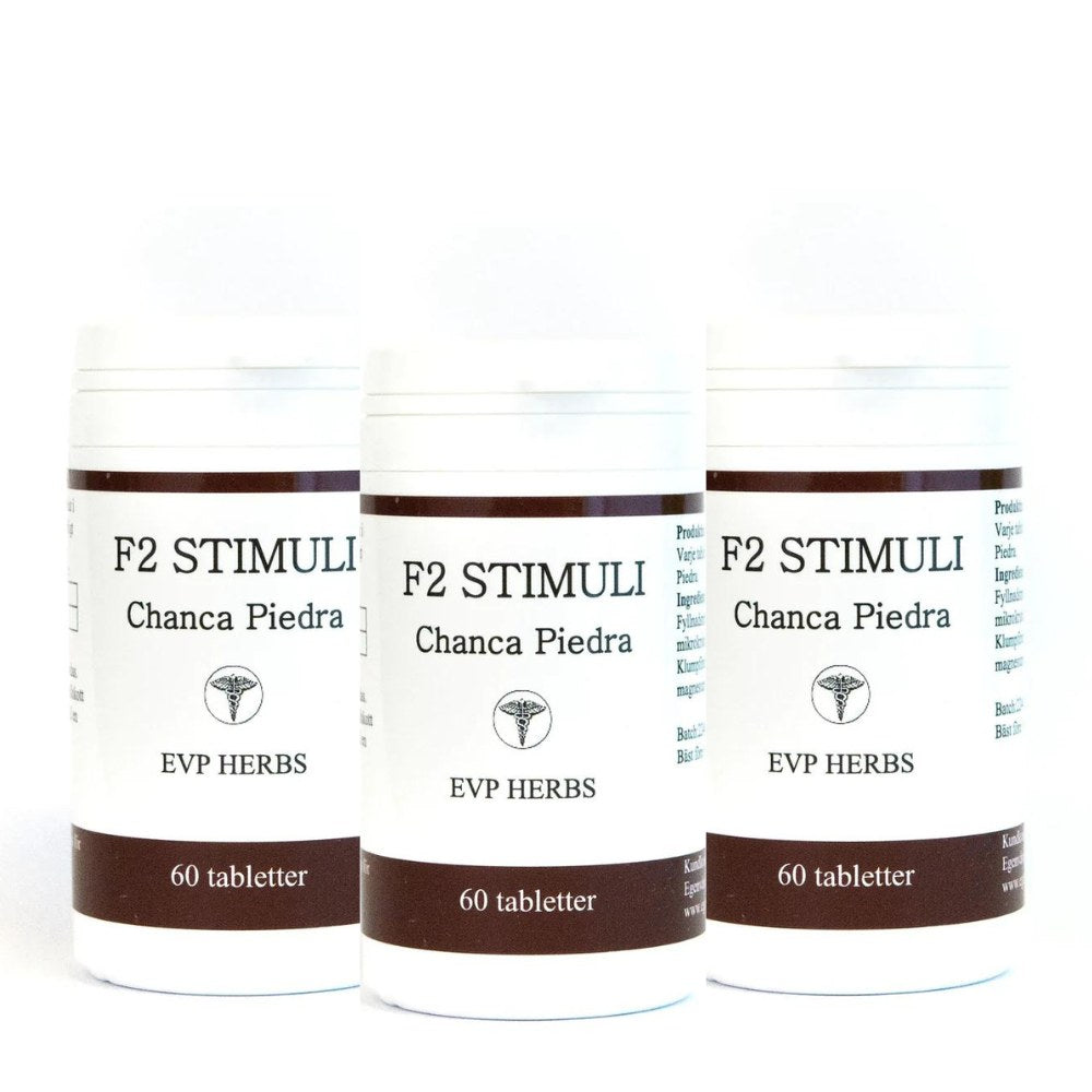 F2 Stimuli, Chansa Piedra, 60 tabletter
