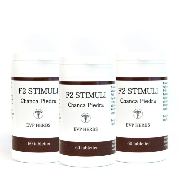 F2 Stimuli, Chansa Piedra, 60 tabletter